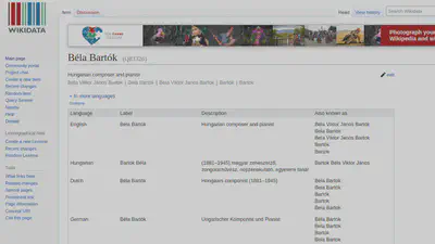 Tools to connect photographs about Béla Bartók collecting songs to the songs he collected and their modern interpretations. As sound recordings, journal articles and books at the same place. Regardless in which country and what type of institution it is catalogued and made available.