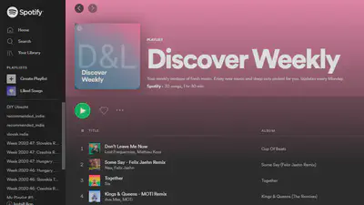 Spotify makes 16 billion music recommendations each month in 2020.