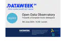 Open Music Observatory: Towards a European Music Dataspace