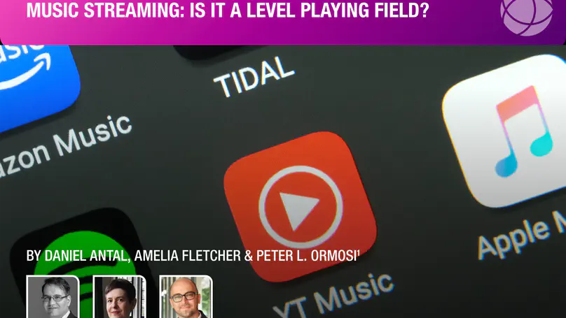 Music Streaming: Is It a Level Playing Field?